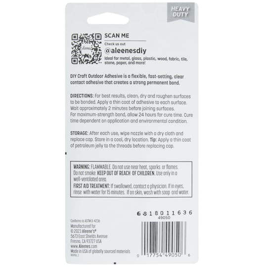 Aleene's® 1.5oz. DIY Craft Outdoor Adhesive